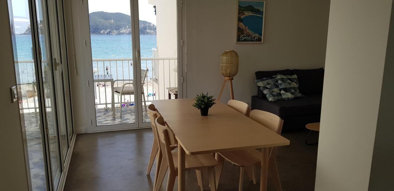 Les Pieds dans l'Ô - Appartement 50m2 Front de mer Saint-Cyr-sur-Mer Extérieur photo